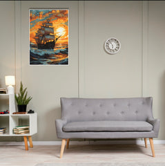 The Last Light Sail Poster | Moon Light Sky Posters