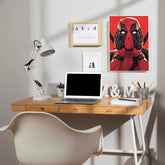 The Red Cape Poster | Superhero Posters