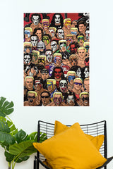The Ultimate Challenge 1990 Wrestle Mania Poster | WWE Champions Poster