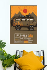 UAZ-452 Poster | Cars Posters