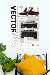 Vector W8 Poster | Cars Posters