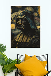 Vincent Meets Vader Poster | Moon Light Sky Posters