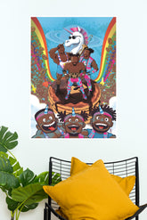 WWE Hulk Hogan vs Ultimate Warrior Poster | WWE Champions Poster