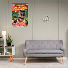 WWE Smack Down 600th Episode Rey Mysterio Poster | WWE Champions Poster
