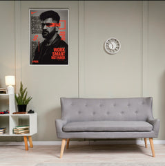 Work Smart Poster | Power Full Man Poster