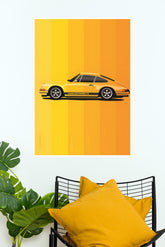 Yellow Beauty Poster | Cars Posters