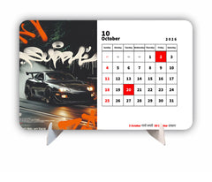 SUPER Car Premium Table Desk Calendar