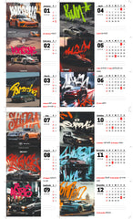 SUPER Car Premium Table Desk Calendar