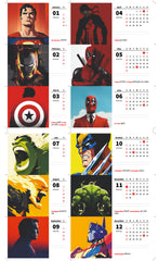 ANIME HERO MAN Premium Table Desk Calendar