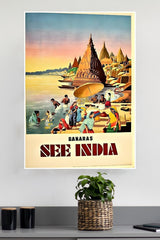 See India Banaras Poster | CIty Posters