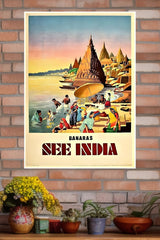 See India Banaras Poster | CIty Posters