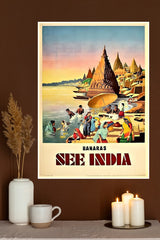See India Banaras Poster | CIty Posters