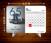 Shelby Mustang Premium Table Desk Calendar