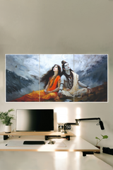 Shiv Parvti Poster 3 Split Poster