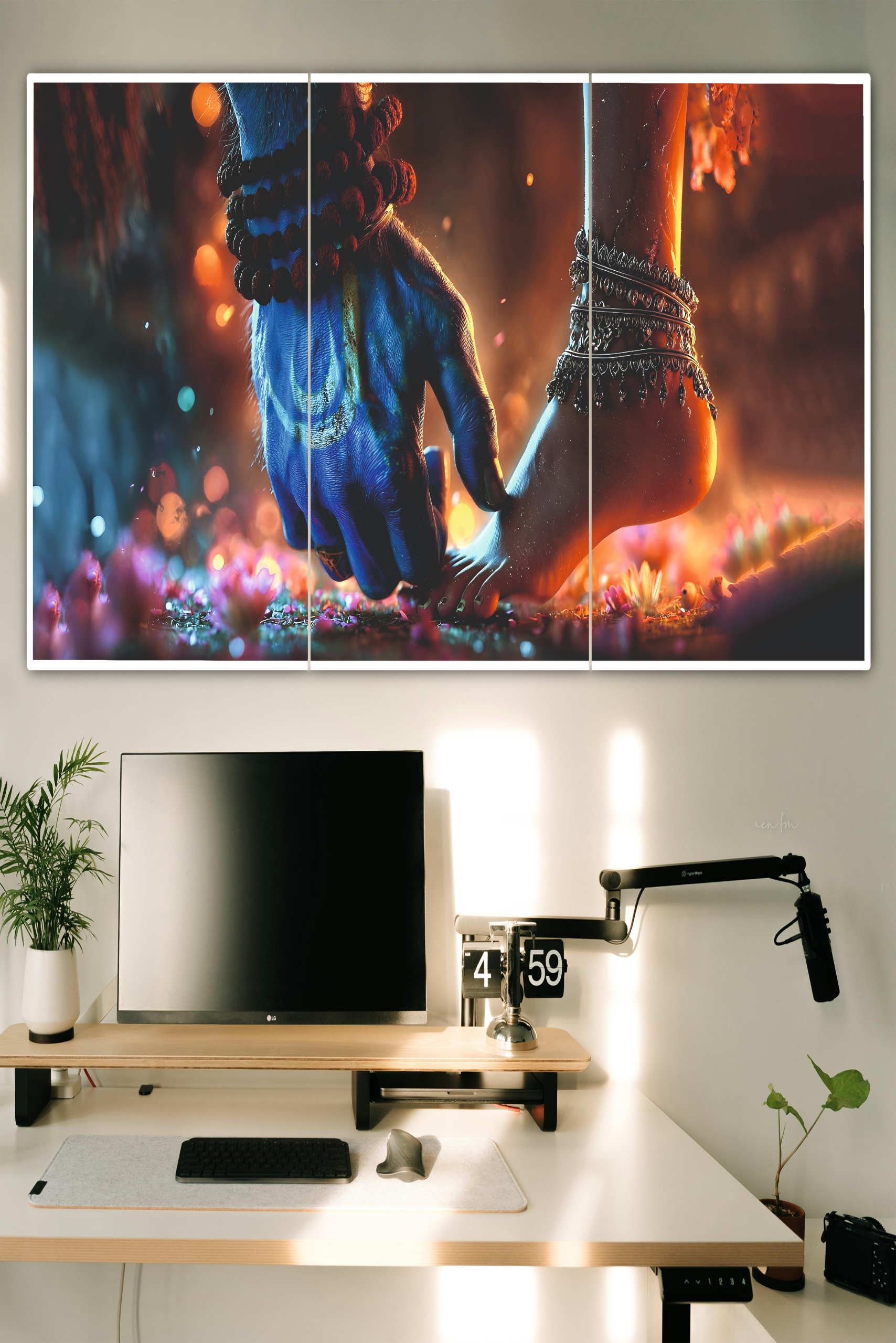 Shiva-Parvati-Valuable-Paint-Poster