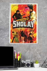 Sholay 1975 Movie Poster | Bollywood Posters