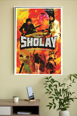 Sholay 1975 Movie Poster | Bollywood Posters