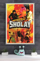 Sholay 1975 Movie Poster | Bollywood Posters