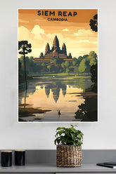 Siem Reap Cambodia Poster | CIty Posters