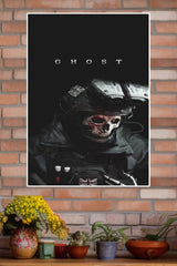 Simon Ghost Riley, Call of Duty POster| Games Posters