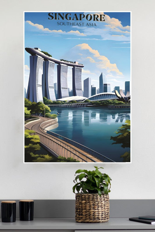 Singapore Poster | CIty Posters