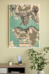 Special administrative regions of China Hongkong Poster | Map Posters