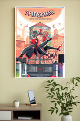 Spider-Man into The Spider- Verse Movie Poster | Marvel Poster | Superhero Posters