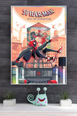 Spider-Man into The Spider- Verse Movie Poster | Marvel Poster | Superhero Posters