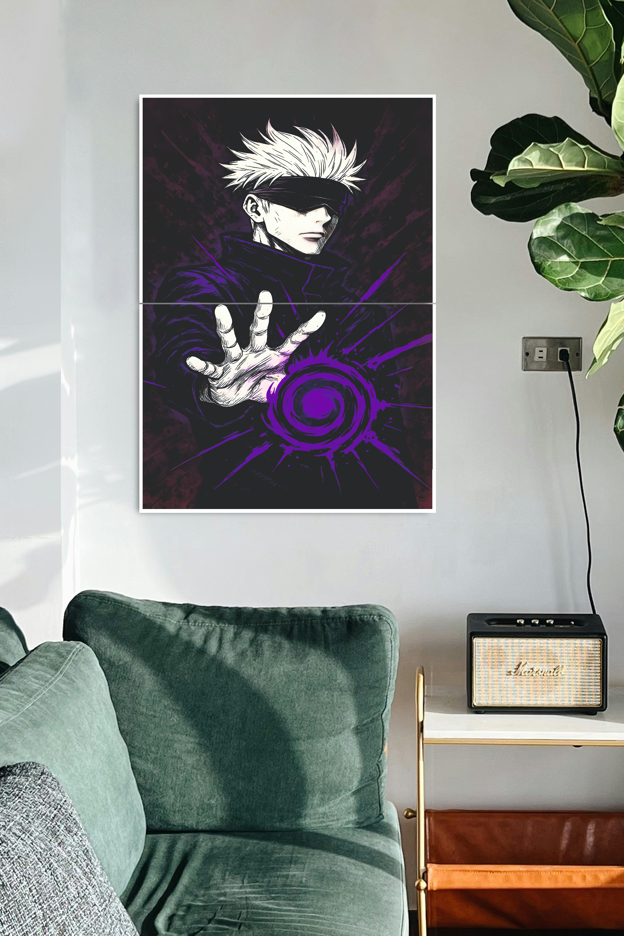 SATORU-GOJO-JUJUTSU-KAISEN-Poster-2-Split-Poster