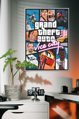 VICE-CITY-GRAND-THEFT-AUTO-Poster-2-Split-Poster