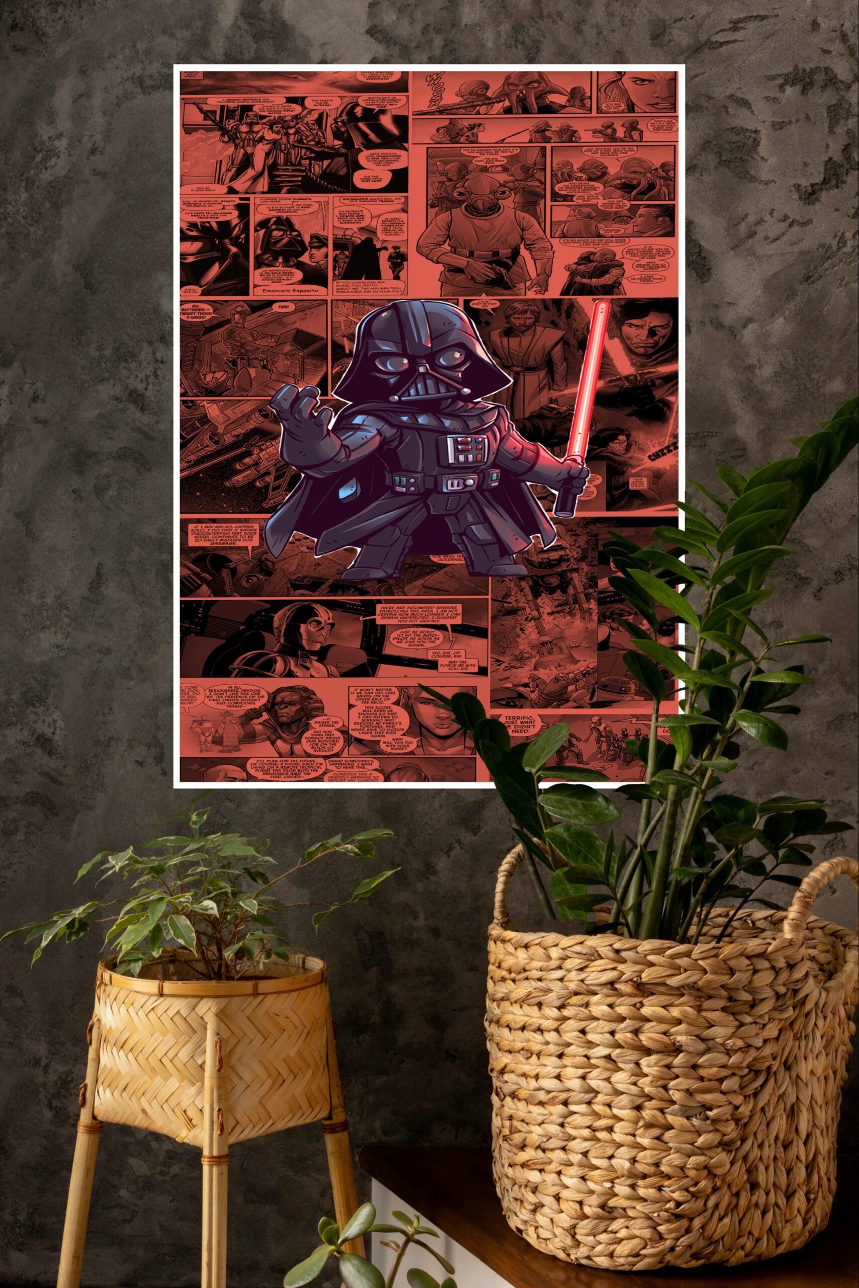 Star Wars Darth Vader Poster | Superhero Posters