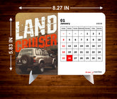 fast CAR Premium Table Desk Calendar