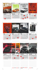 fast CAR Premium Table Desk Calendar