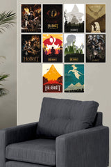 The Hobbit 1 Hollywood Movie Poster | Combo Wall Poster Set | Pack of 10 Posters