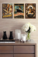Titanic Hollywood Movie Poster | Combo Wall Poster Set | Pack of 3 Posters