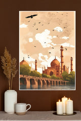Taj Photo Poster | CIty Posters