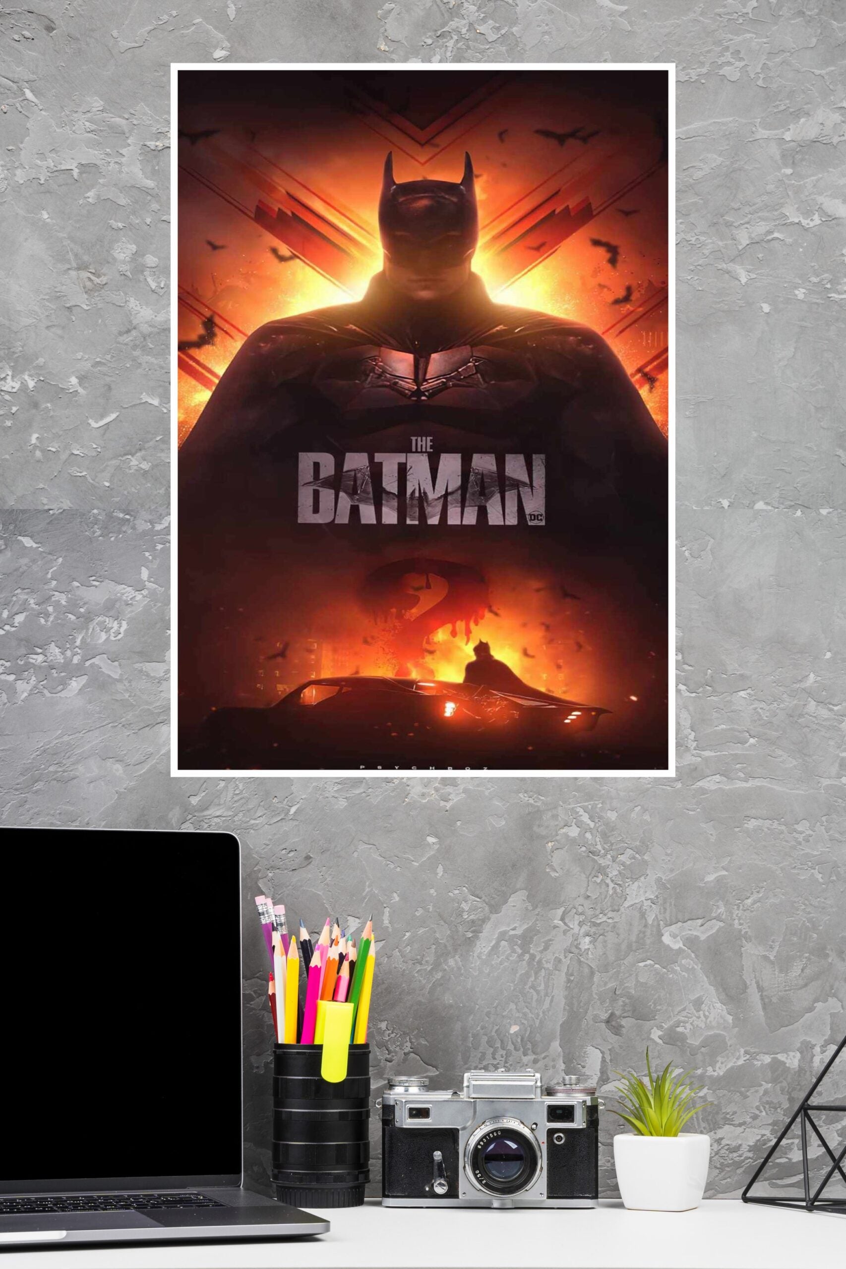 The Batman Movie Movie Poster | Dc Poster | Superhero Posters