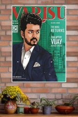 The Boss Return Vijar Thalapathy Varisu Movie Poster | Tollywood Posters