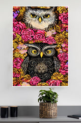 The Due of Owl Poster | Animal Posters
