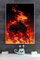 The Ghost Rider Poster, Marvel Poster | Superhero Posters