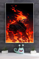The Ghost Rider Poster, Marvel Poster | Superhero Posters