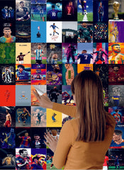 The Great Sports Man Wall Collage Kit - A4 Size Wall Posters Set