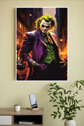 The Great Villan Joker Poster, DC Poster | Superhero Posters