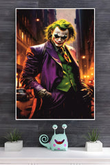 The Great Villan Joker Poster, DC Poster | Superhero Posters