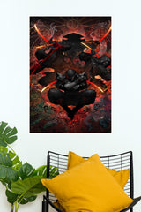 The Ink Ninja Poster | Darkness Posters
