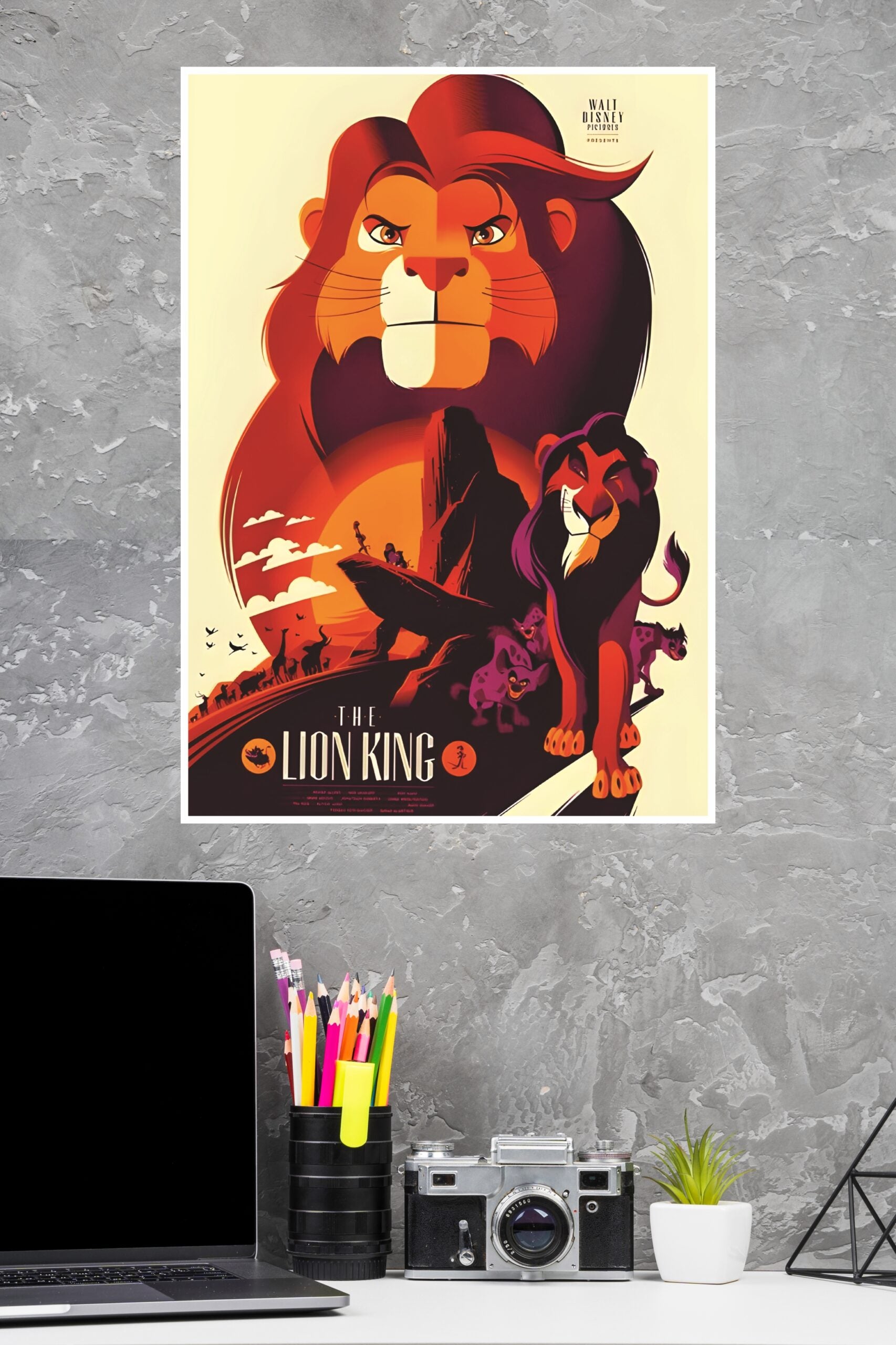 The Lion King 1994 Poster | Animated Movie Posters