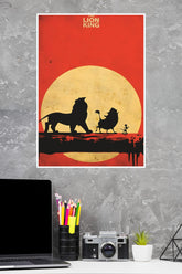 The Lion King Movie Poster | Animated Movie Posters