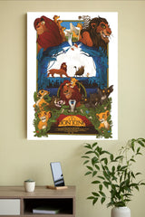 The Lion King Poster | Animated Movie Posters