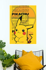 The Pokemon Pikachu Poster | Animated Movie Posters