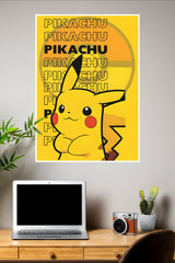 The Pokemon Pikachu Poster | Animated Movie Posters